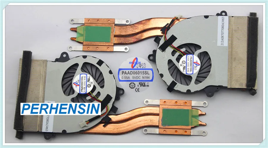 

CPU Cooling Fan with Heatsink for MSI GS70 6QC GS70 6QD GS70 6QE