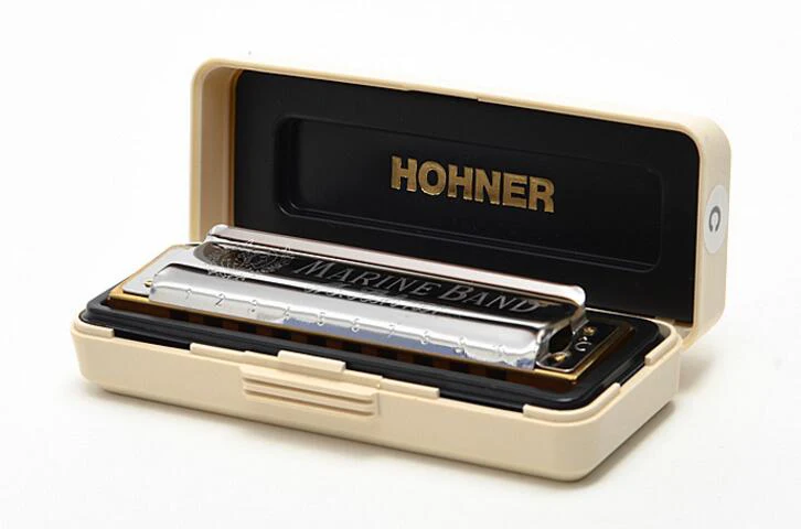 Hohner морская лента 1896 Классическая губная гармоника 10 отверстий 20 Тон диатонический рот орган блюз Арфа Ключ C Музыкальные инструменты