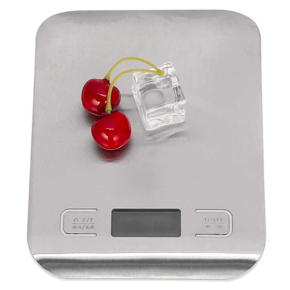 

Digital Scale 5000g Kitchen Cooking Measure Tools Stainless Steel Electronic Weight LED Electronic Bench Scale Weight