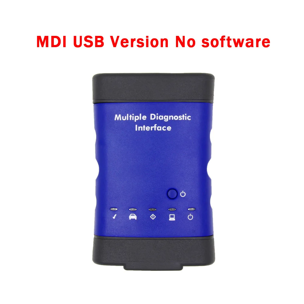 USB Version MDI для GM V2019.04 MDI множественный диагностический интерфейс OBD2 wifi USB сканер OBD 2 OBD2 автомобильный диагностический инструмент MDI wifi сканер - Цвет: USB Version
