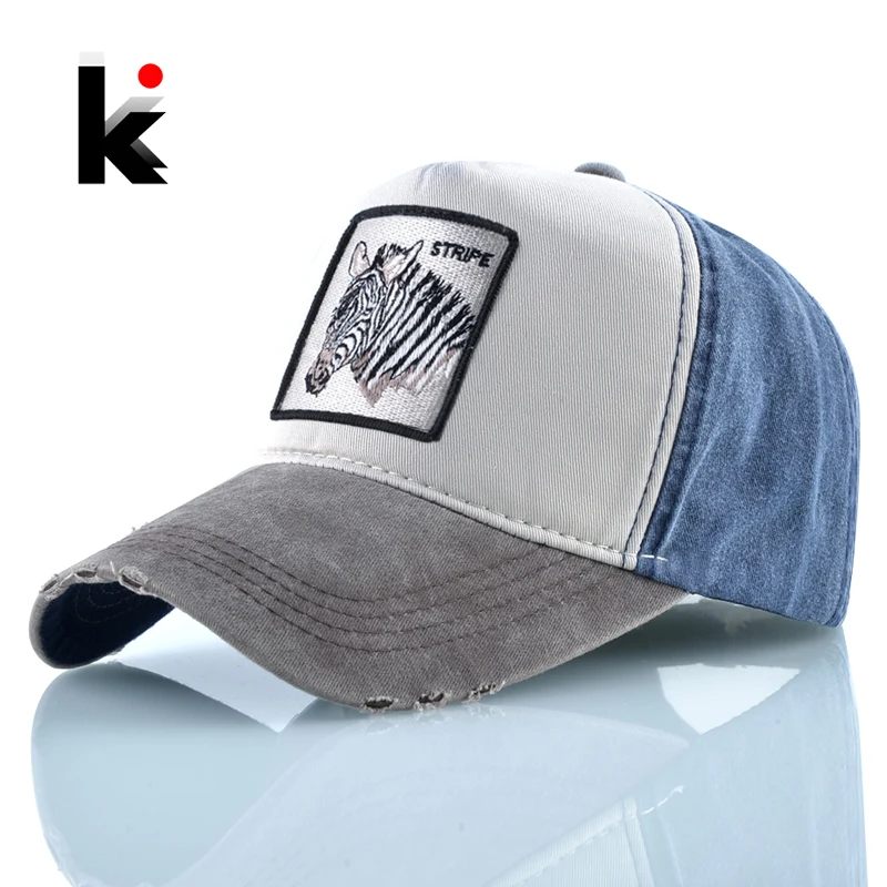 Весенняя бейсболка для мужчин и женщин бейсболки Промытые хлопковые кепка