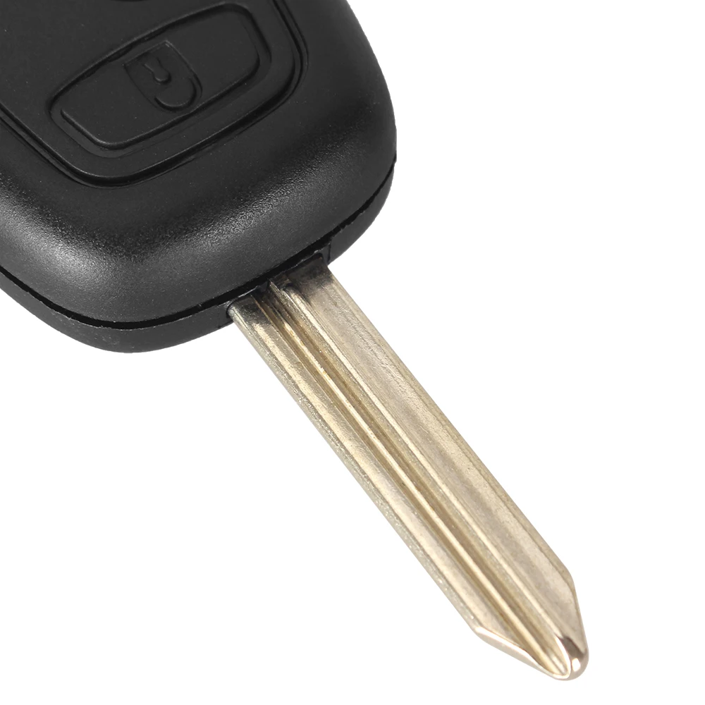 KEYYOU 10 шт./лот 2 кнопки автомобильный пустой чехол для ключа Peugeot Partner Expert Boxer SX9