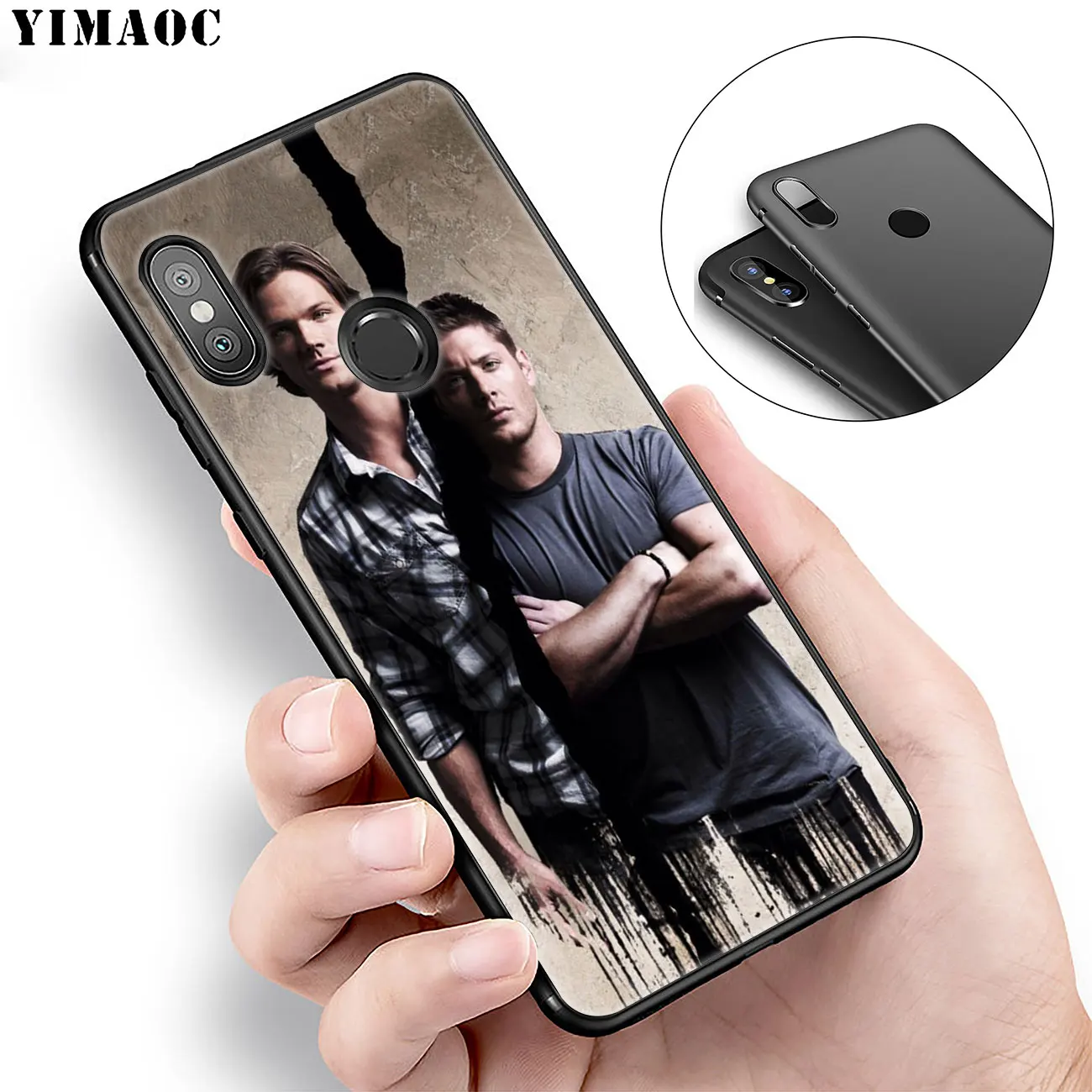 YIMAOC сверхъестественный ТВ Логотип Мягкий силиконовый чехол для Xiaomi Redmi K30 K20 Note 8 8T