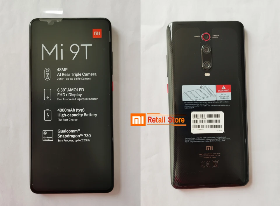 Промокод: nеwуеаr650 Глобальная версия Xiaomi mi 9 T 9 T 6GB 64GB Snapdragon 730 смартфон 48MP камера 6,3" полноэкранный красный мобильный телефон mi K20 NFC 4000mah Мобильный телефон
