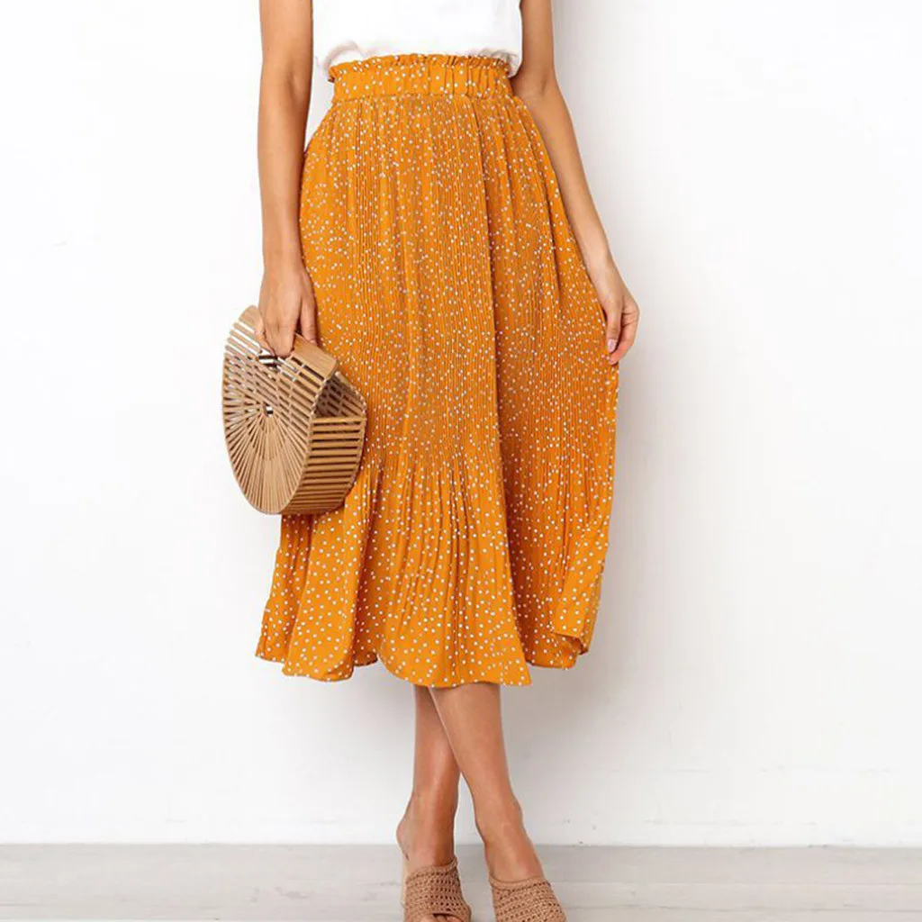 В Горошек прямое женское платье с коротким рукавом v-образным вырезом женский