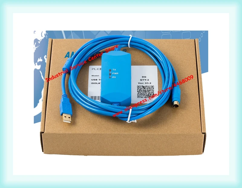 Подходит для Delta DVP серии PLC Кабель программирования USBACAB230 USB-DVP изолированный