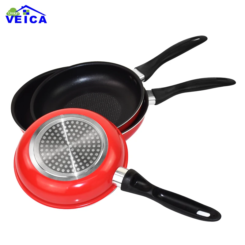 3 шт./компл. антипригарная кухонная утварь из алюминиевого сплава сковорода