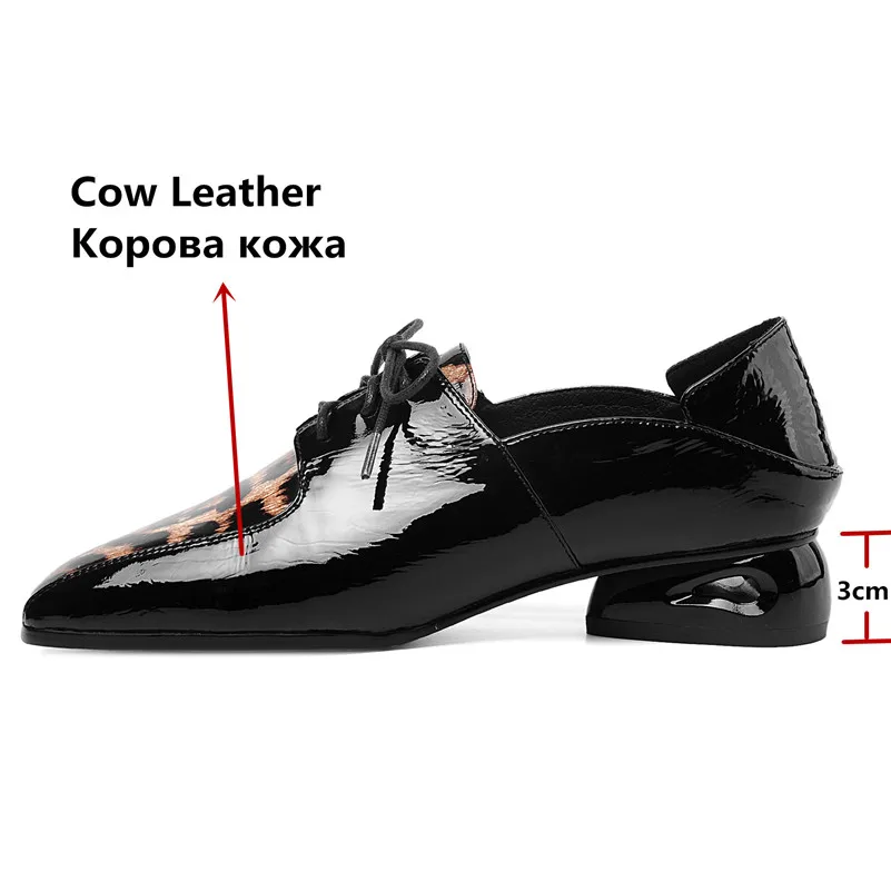 Женские туфли лодочки FEDONAS классические офисные из натуральной кожи с квадратным