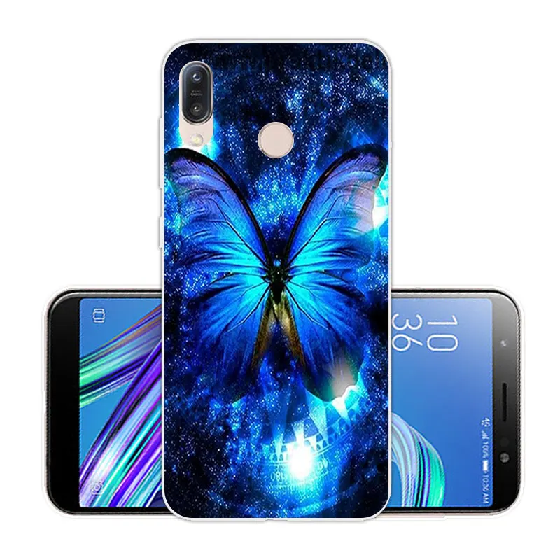 Чехлы для телефонов Asus Zenfone Max M1 ZB555KL 5 дюймов ASUS ZENFONE MAX силиконовый чехол Scenic Eagle Capa
