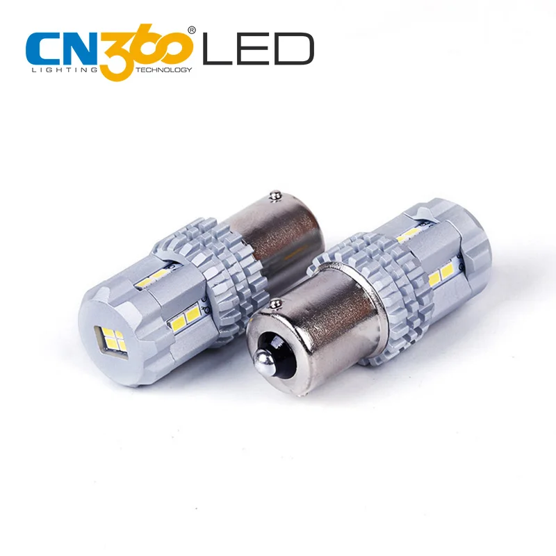 CN360 2 шт. 1156 1157 BA15S BAY15D светодиодный автомобильный светильник лампа для торможения