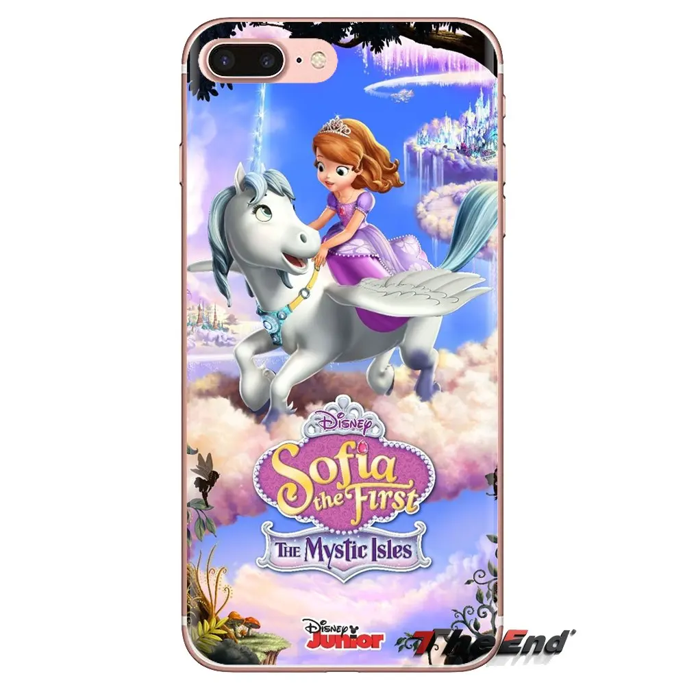 Sofia the First Season 3 TPU Transparent Cover Bag For LG G3 G4 Mini G5 G6 G7 Q6 Q7 Q8 Q9 V10 V20 V30 X Power 2 K10 K4 K8 2017 |