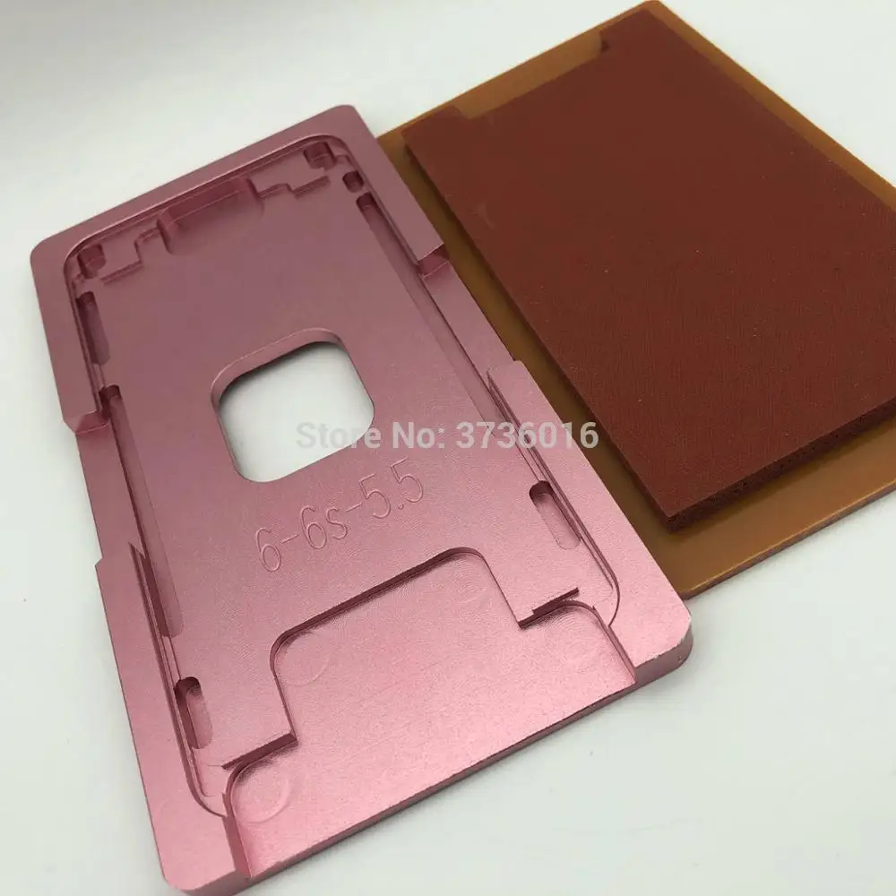 Positioning mould for iphone 6 plus lcd screen Precise positioning oca film frame efficient laminating for mobile phone repair
