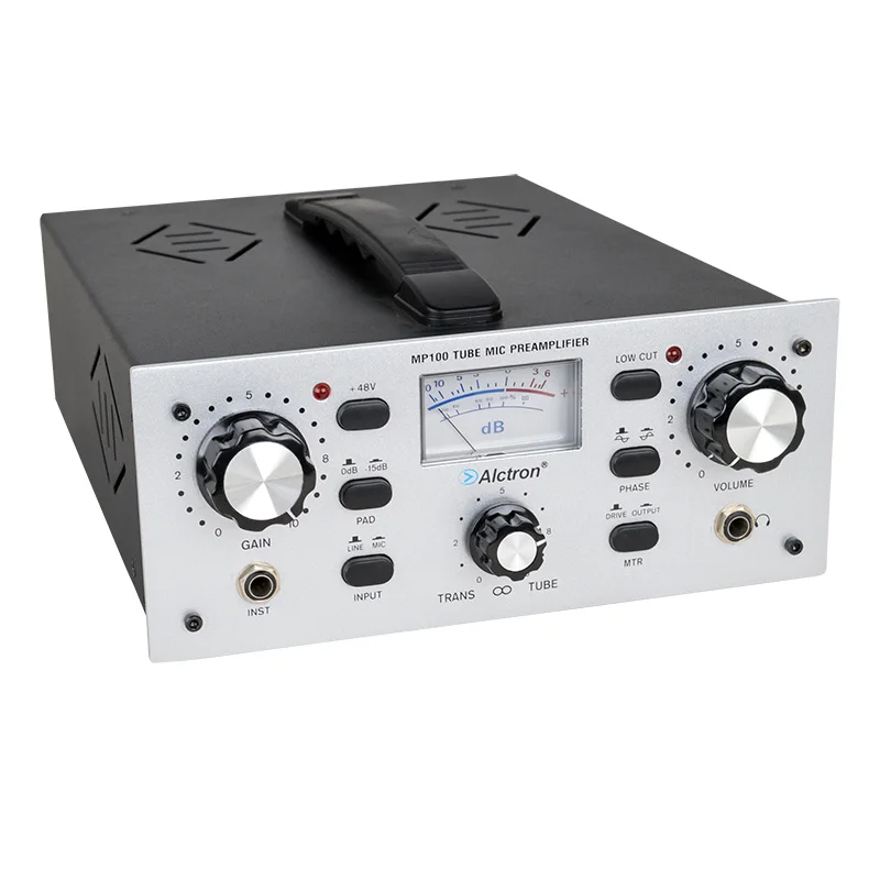 Alctron MP100 одноканальный high-end электронные трубки микрофон предусилитель