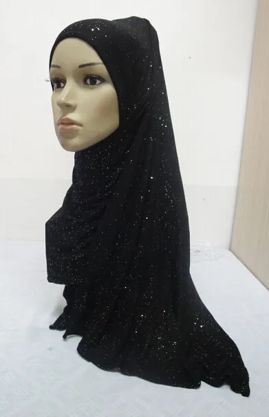 H887a Высокое качество Большой размер эластичный шарф из хлопкового трикотажа с