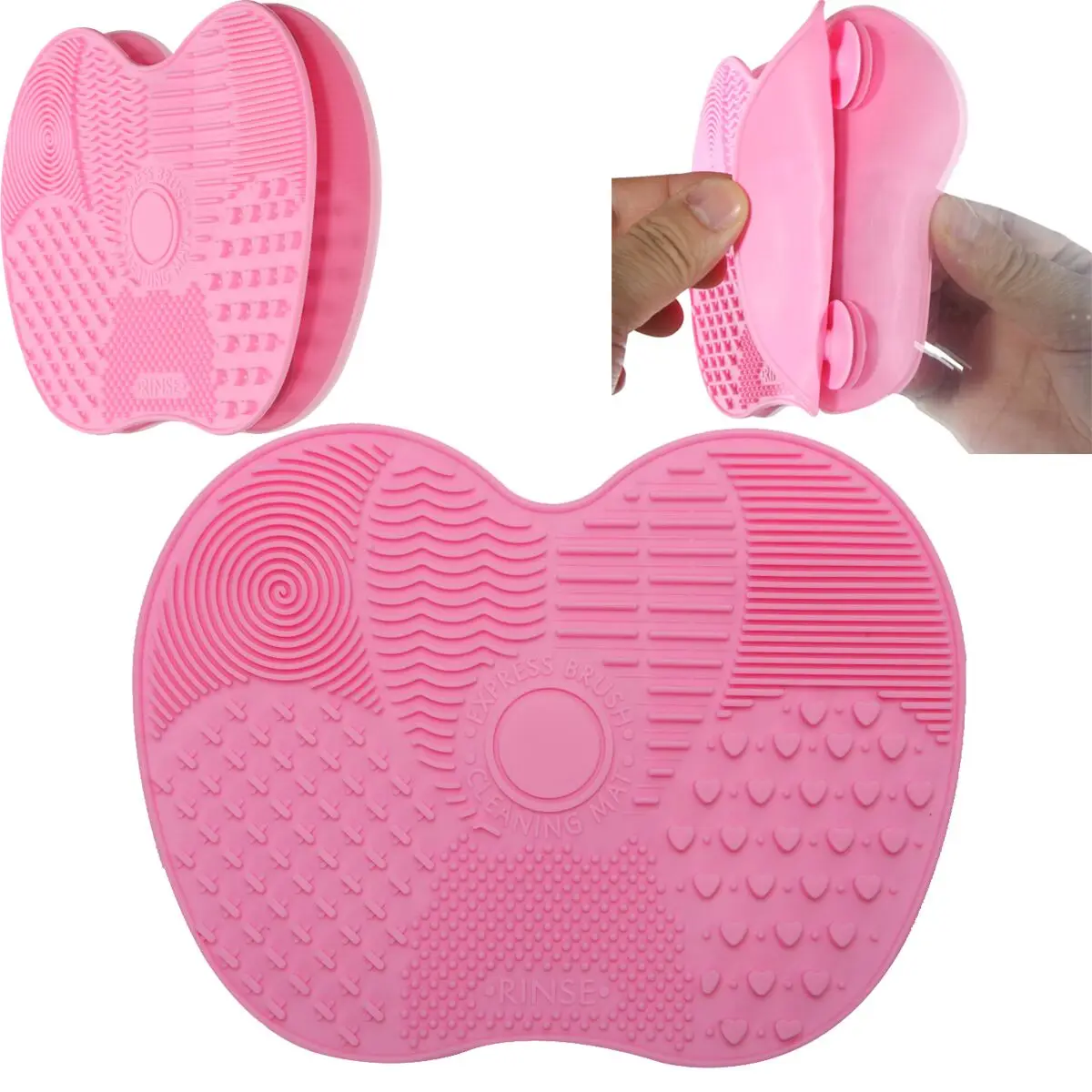 Силиконовые кисти для макияжа очиститель Косметика Щетки гель мытья составляют