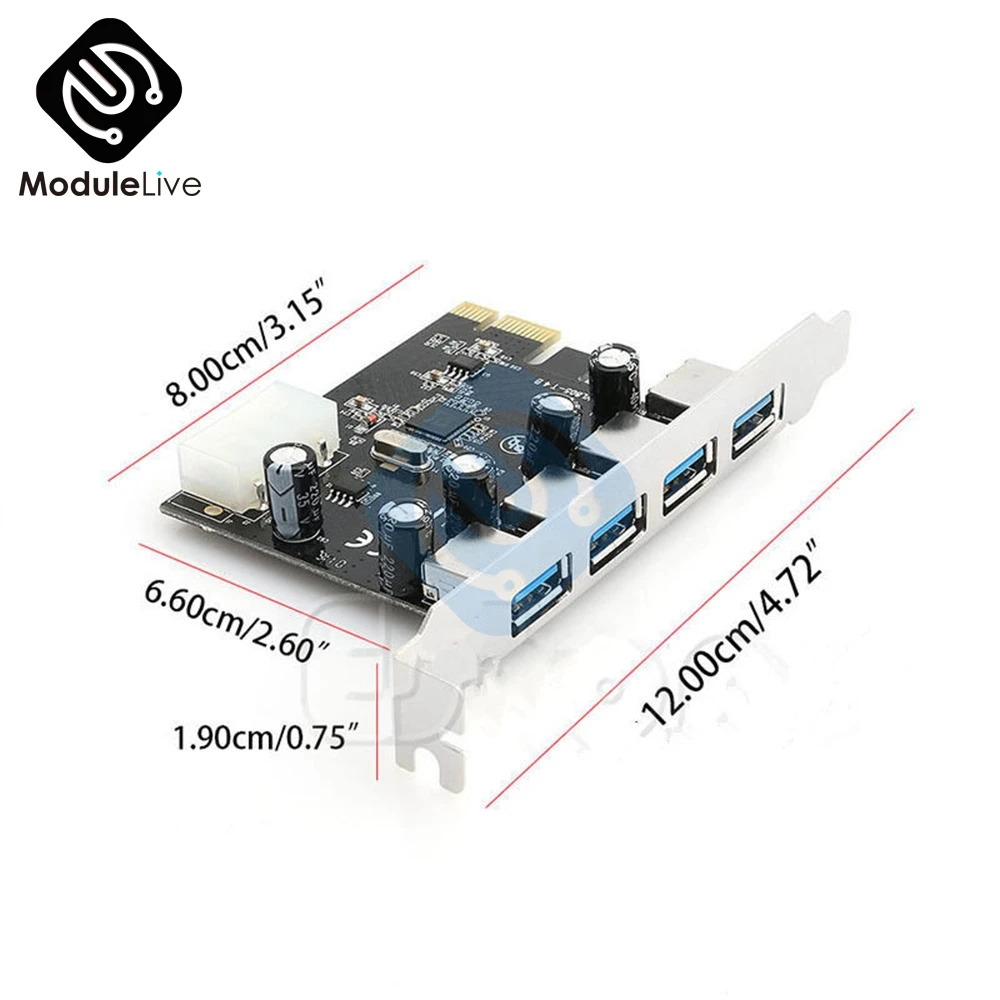 Карта расширения PCI E Express с 4 портами SuperSpeed USB 3 0 e адаптер для Mac Pro|card card|card usbcard adapter |