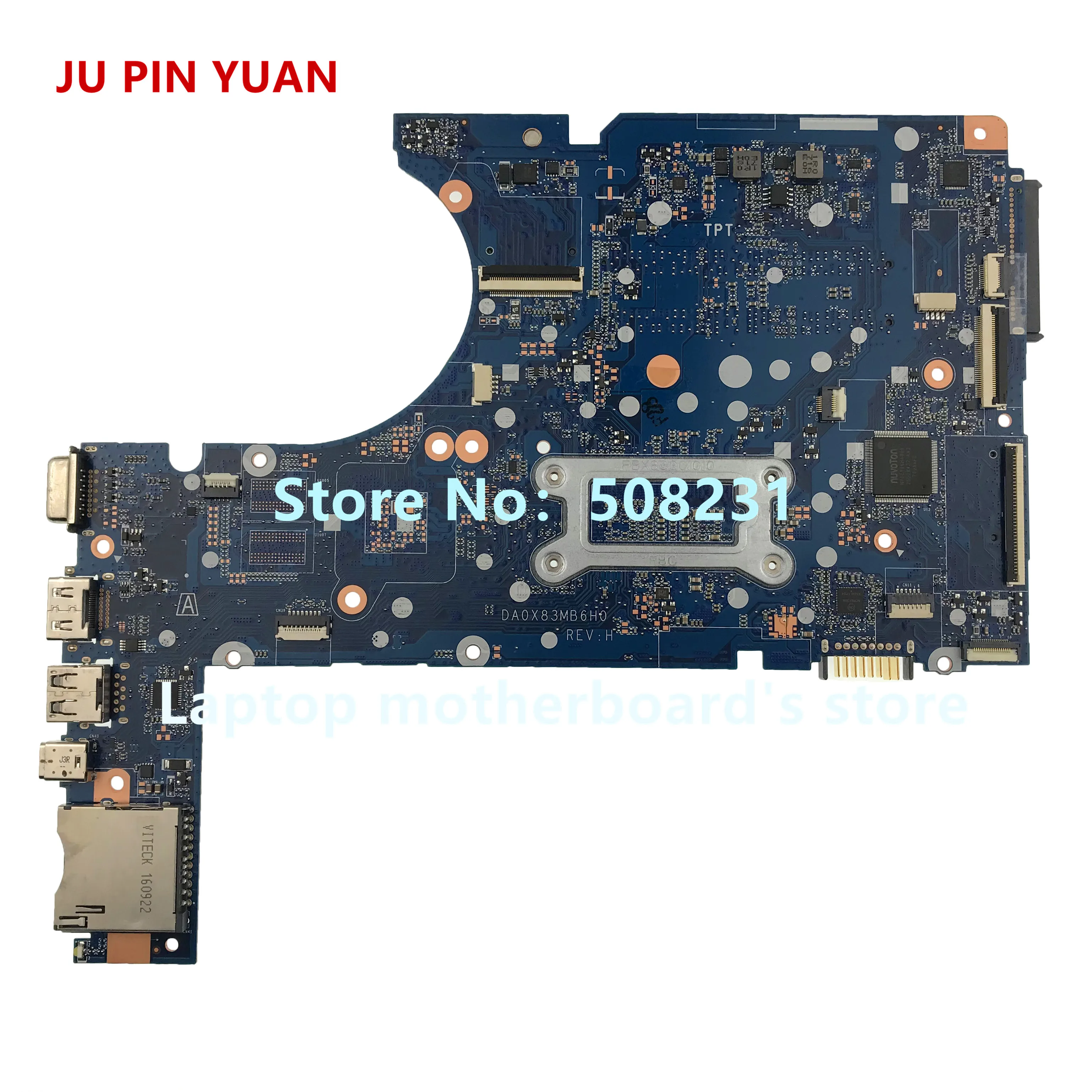 Ju pin yuan 907712-601 907712-001X83 DA0X83MB6H0 материнская плата для ноутбука hp ProBook 450 G4 ноутбук PC I7-7500U полностью протестирована
