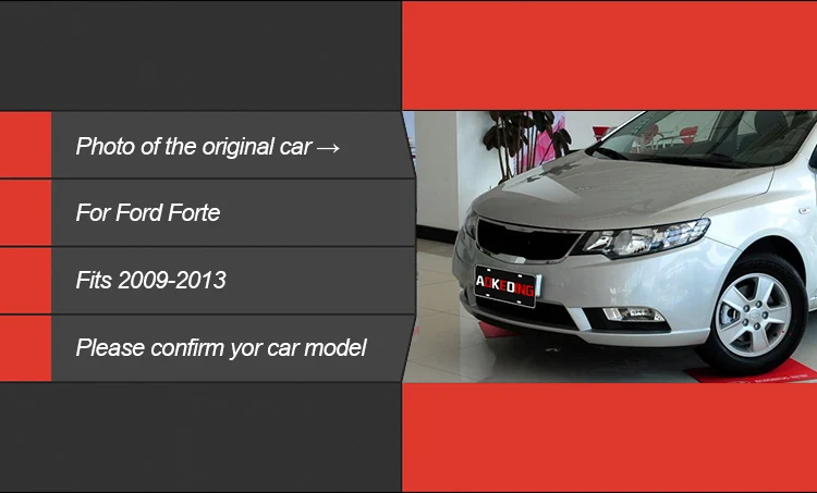 AKD автомобильный Стайлинг Головной фонарь для Kia Forte фары 2009- Forte Coupe светодиодный фонарь светодиодный DRL Hid Bi Xenon авто аксессуары