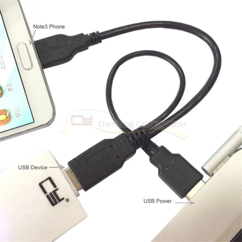 1 шт./MicroUSB3.0 OTG Host Flash DiskCable с USB питанием для Samsung Galaxy Note3 N9000 S5 i9600 Note Pro и IBM thinkpad 8| |