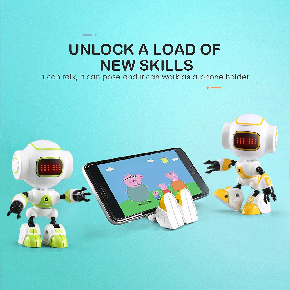 JJRC R9 LUBY Интеллектуальный умный радиоуправляемый робот с сенсорным управлением DIY