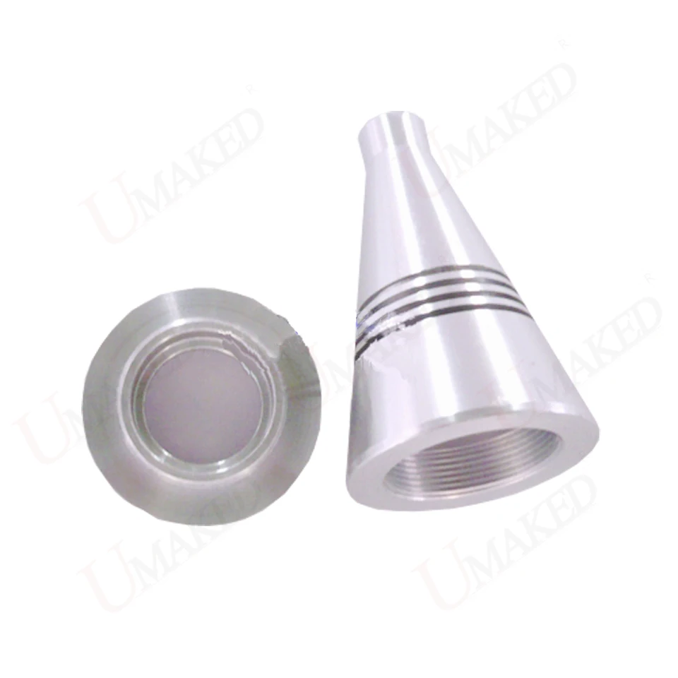 5pc 1W 3W 5W Dia 37x62mm LED Alumimun Lamp Head lights Base Case Kit Soft Hose Spotlight/Bulb+heat sink PCB+Lens free shipping | Освещение