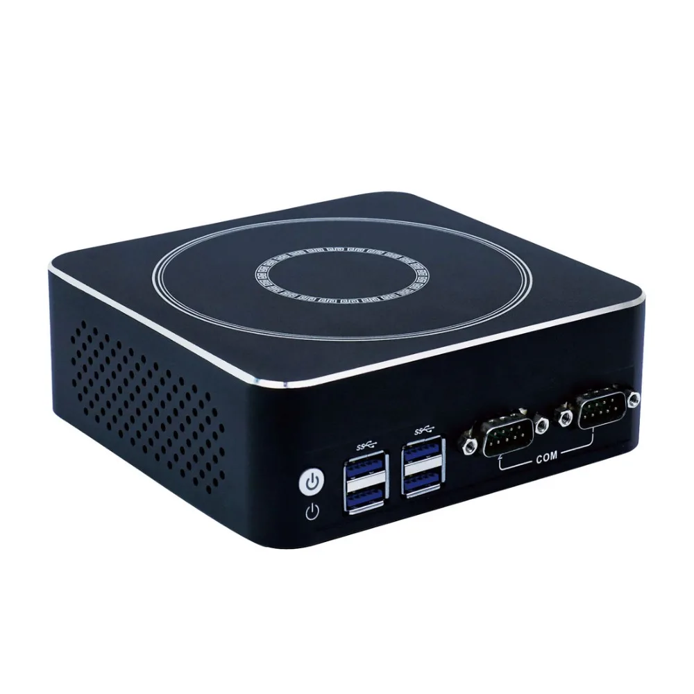 Inte Core i7 7500U DDR4 мини-ПК Intel HD Graphics620 Windows 10 Kaby Lake мини настольный компьютер HTPC DP+ HDMI+ 2* COM Промышленные ПК