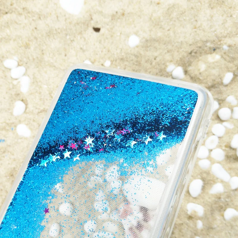 Мягкий чехол для Oneplus 5 с динамическим жидким блеском цветные песочные зыбучие