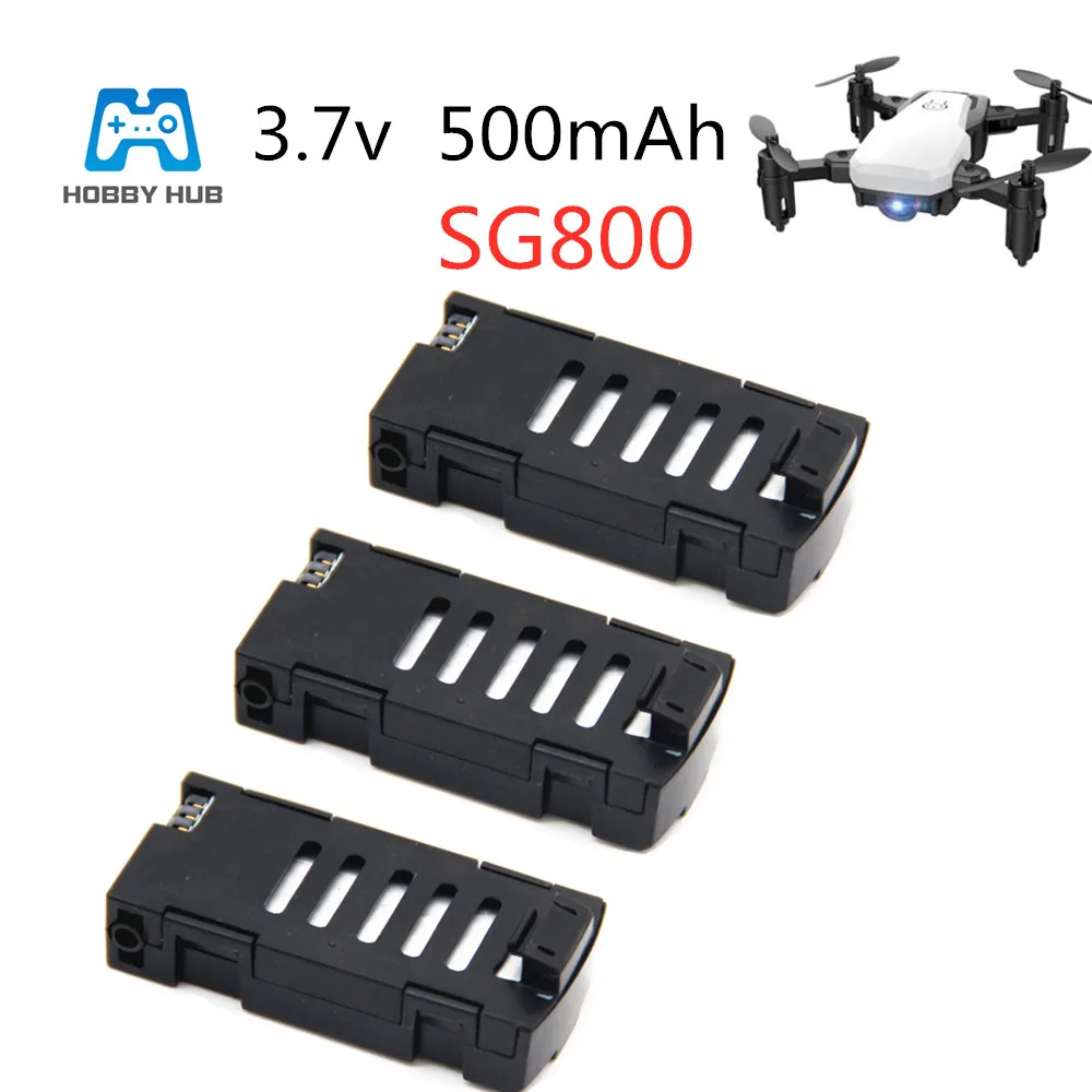 2/3 шт. запасные части для аккумулятора SG800 lipo 3 7 в 500 мАч | Игрушки и хобби