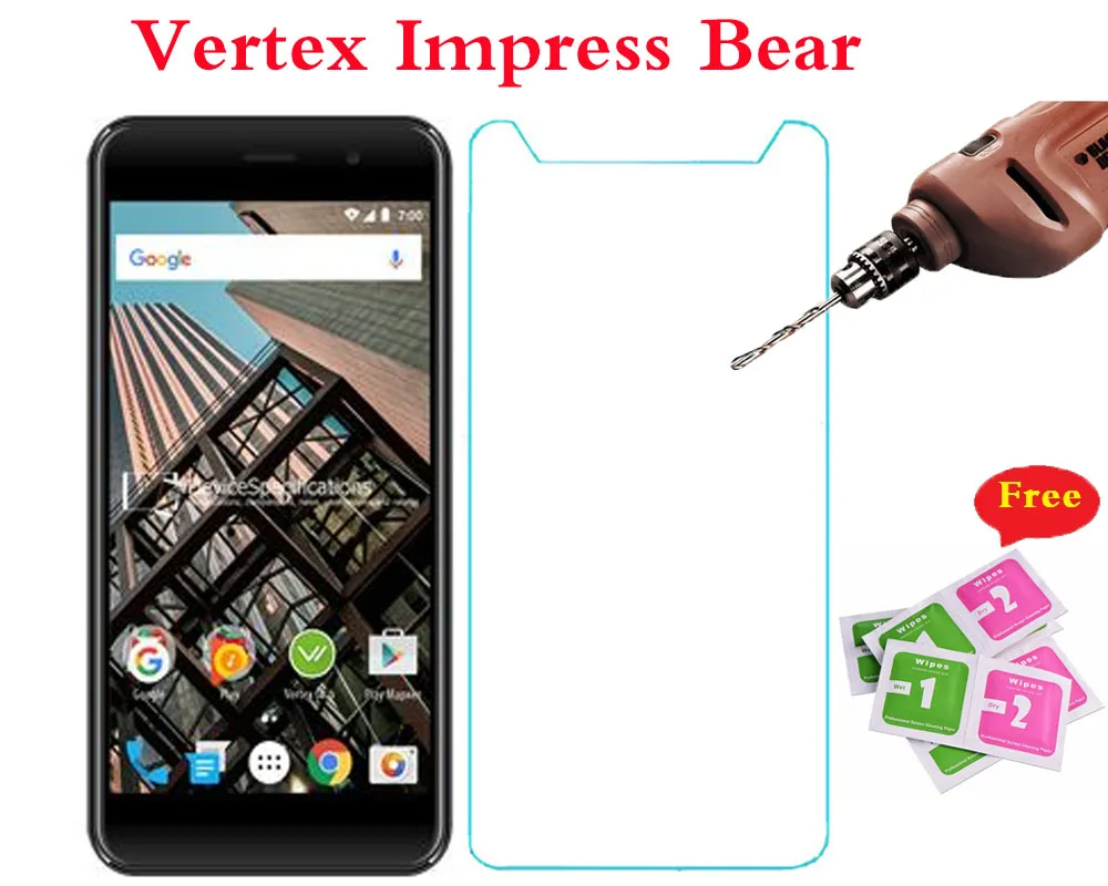 Закаленное стекло для Vertex Impress wolf saturn Bear tiger Max Взрывозащищенная защитная пленка