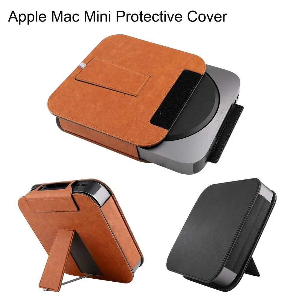 Чехол из искусственной кожи XBERSTAR для 2018 Apple Mac Mini настольный чехол полной защитный