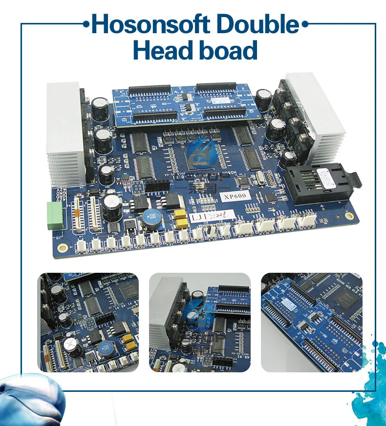 Hoson двойная печатающая головка DX5 DX7 5113 XP600 комплект головки Borad для обновления