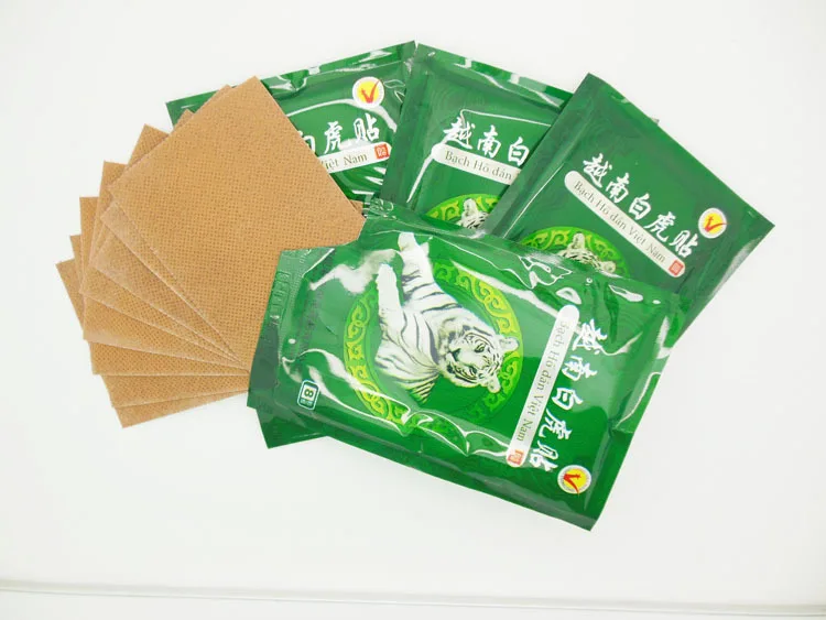 80 шт. меридианов Вьетнам патч белый тигр бальзам пластырь помочь для лечения