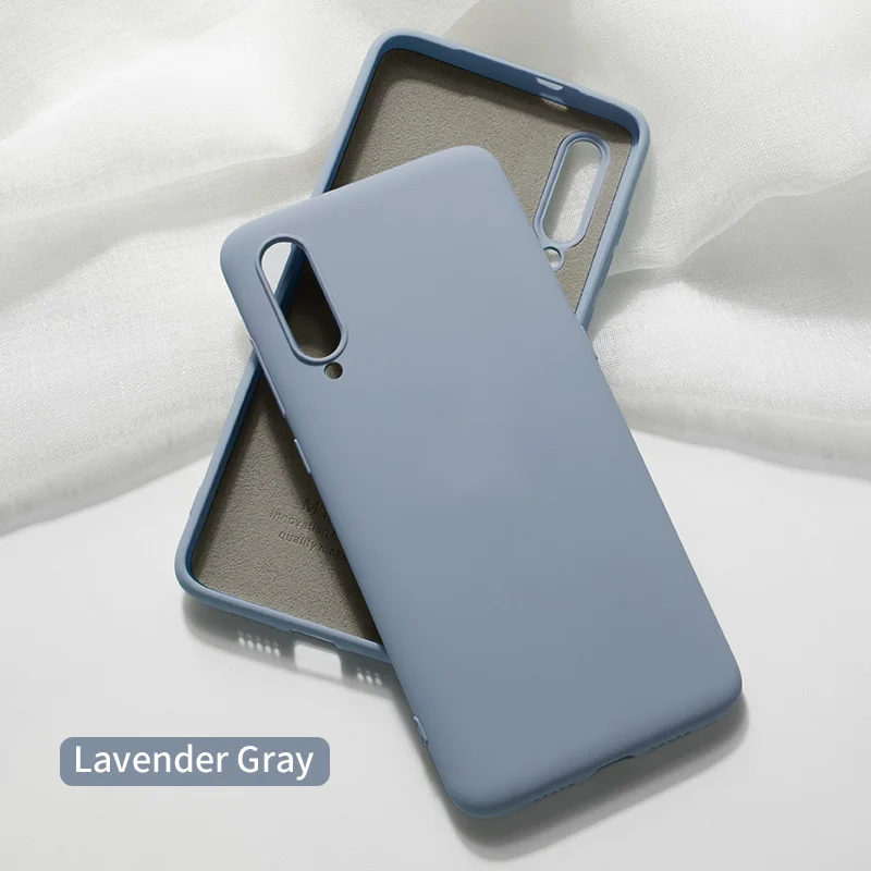 Lavender Gary Чехол для Xiao mi Red mi Note 7 Чехол Officia жидкий силиконовый чехол для Xiaomi mi 9 SE красный mi Note 5 mi 8 Lite чехол обновленный - Цвет: Lavender Gary