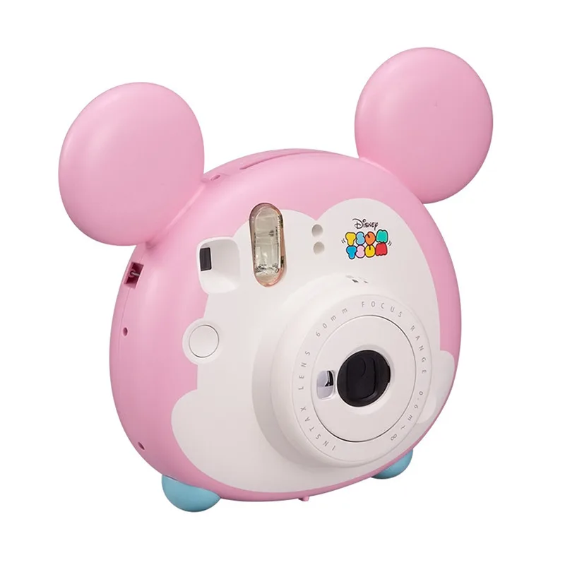 Fujifilm Instax розовый Стиль Мини Мгновенный фильм Камера для Polaroid Моментальное фото в