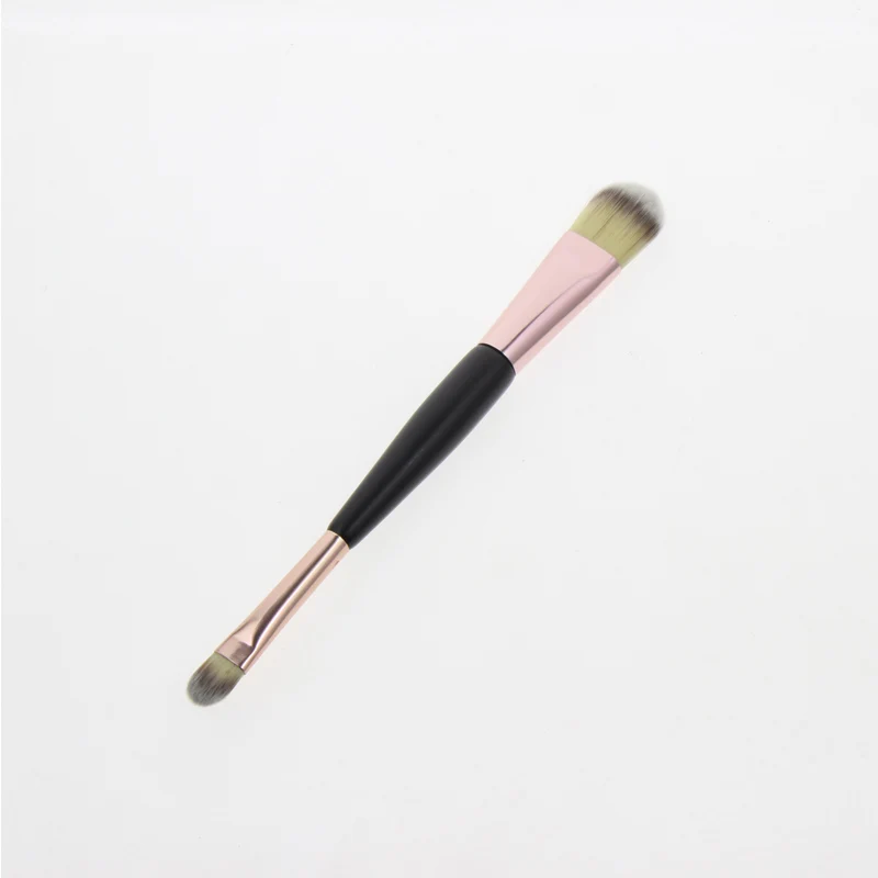 

1Pcs Pvc Box Packing 18cm Dual End Professional Cheap Face Beauty Makeup Cosmetic Tool Product Foundation Concealer Brush