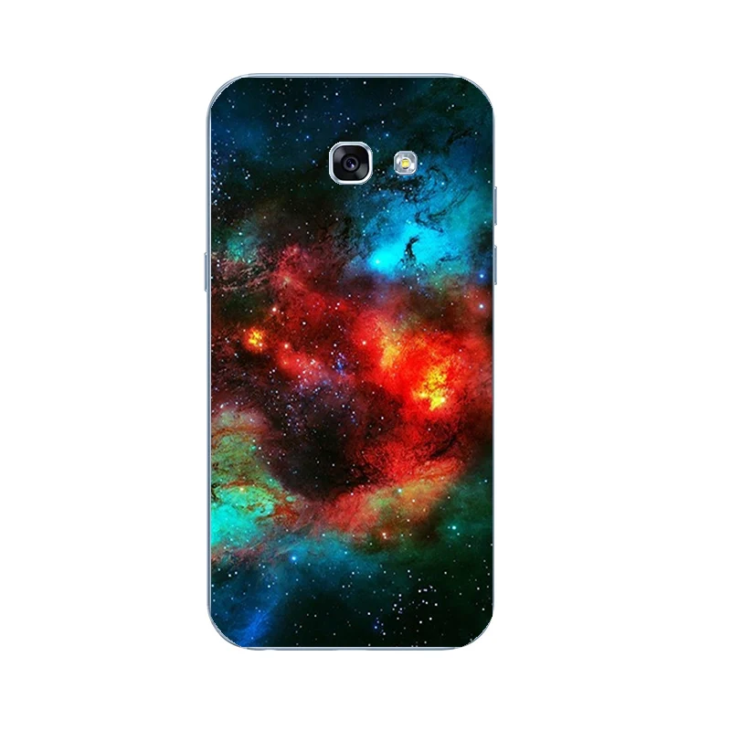 Для samsung Galaxy A7 TPU чехол для телефона для A320 A520 A720 оболочка прозрачная для A3 A5() Задняя крышка блестящая Звезда узор