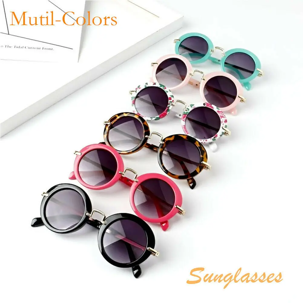 

2019 Brand New Kid Baby Retro Beach Toys Glasses Anti-UV Eyeglasses New Boys Girls Holiday Outdoor Sunglasses Toys Accessories