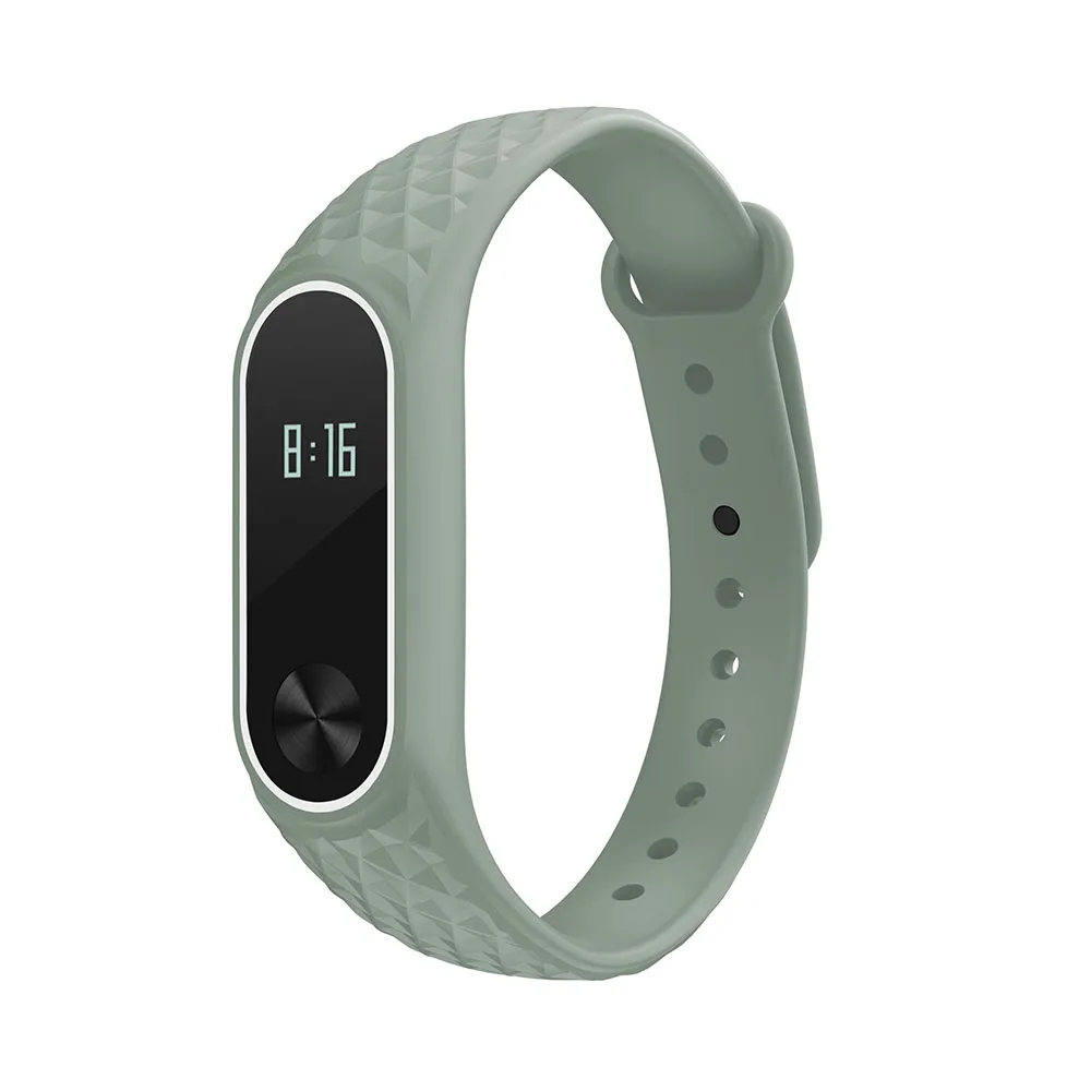 Цветной ремешок для Xiaomi mi band 2 на запястье силиконовый браслет MiBand умный Браслет