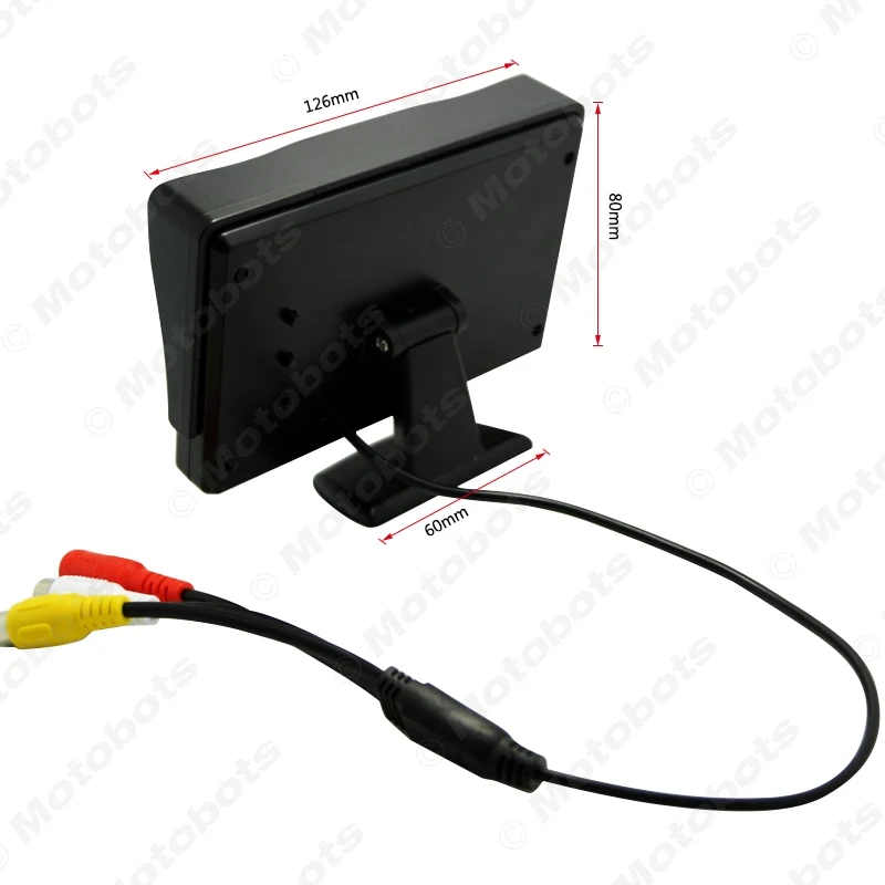 FEELDO 4 3 &quotTFT LCD автономный монитор с камерой заднего вида для парковки RCA видео