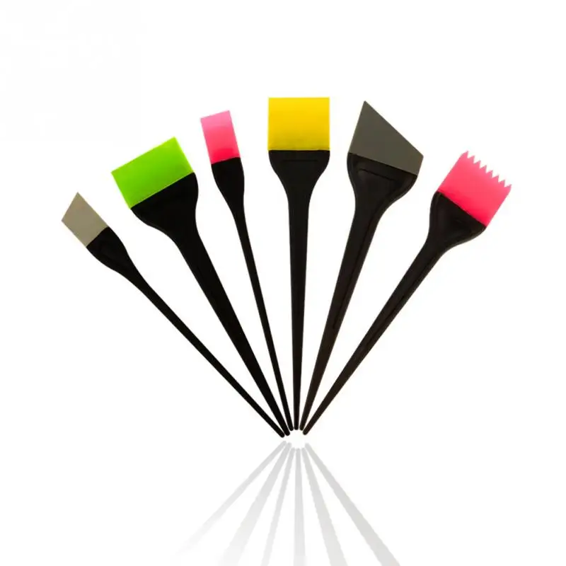 6 шт./компл. для укладки волос тонирующие наклейки парикмахерские инструменты