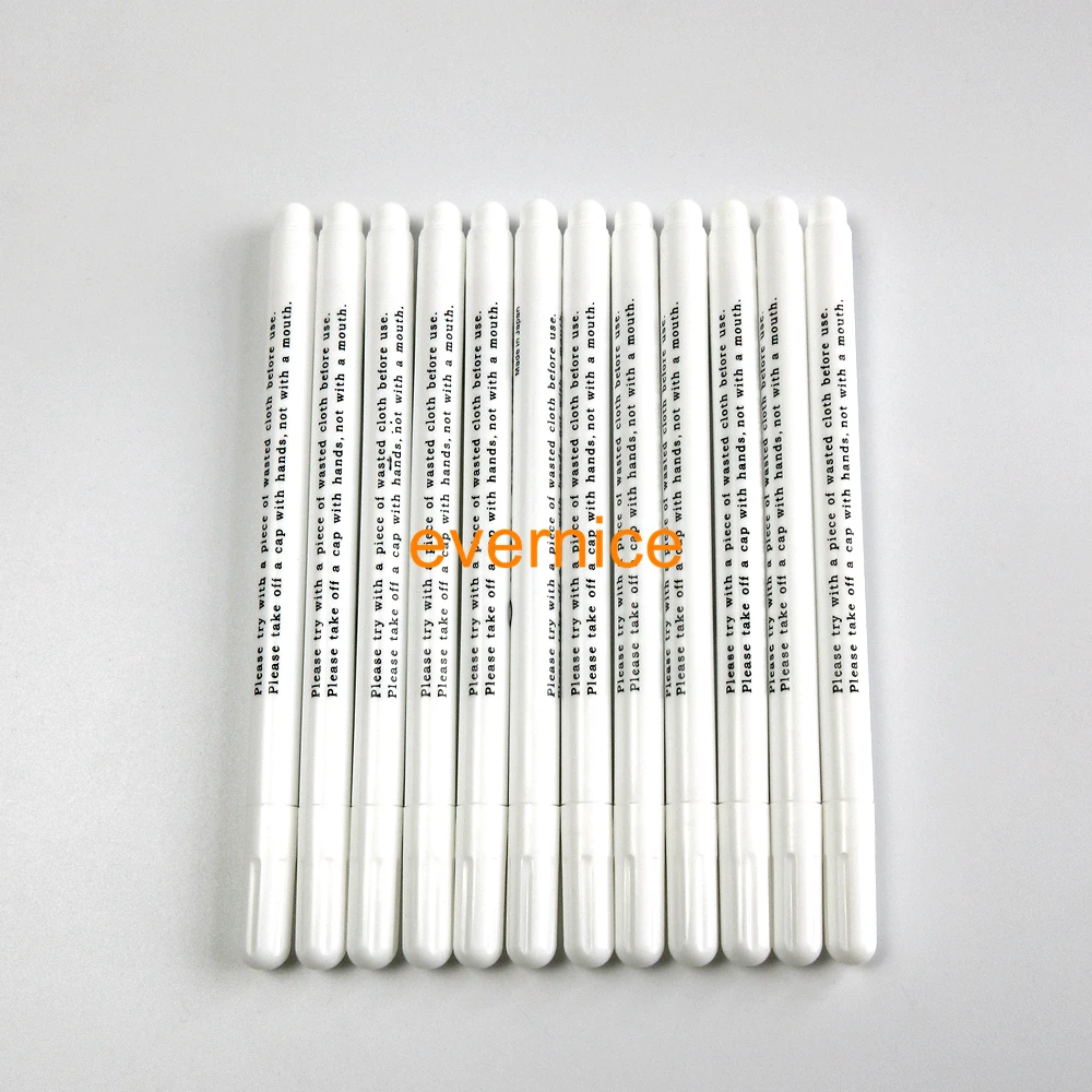 

12 Pieces Water Erasable Disappearing Pen For Fabric Garment Marking