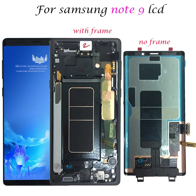 100% протестирован на 6 4 &quotSAMSUNG GALAXY Note 9 lcd Note9 дисплей сенсорный экран дигитайзер