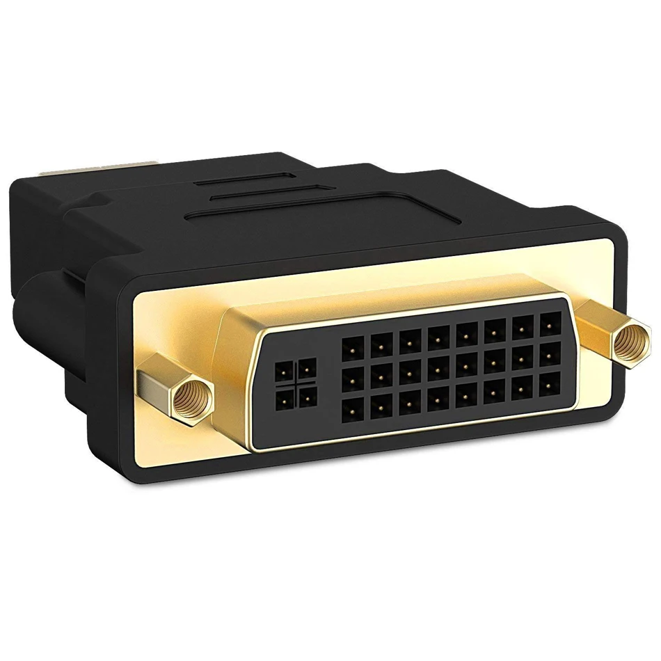 JKING DVI to HDMI Adapter Converter 24+5 Male Female for HDTV LCD PC Computer DVD Projector PS3 PS4 TV BOX | Электроника