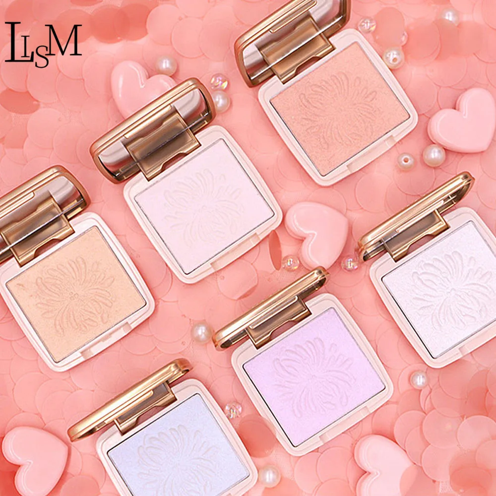 LISM хайлайтер Сияющий Макияж порошок для осветления лица трехмерный Highlighter пудра