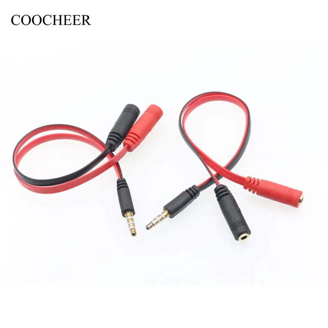 Сплиттер мужской женский кабель стерео аудио наушники 2 адаптер разъём| |