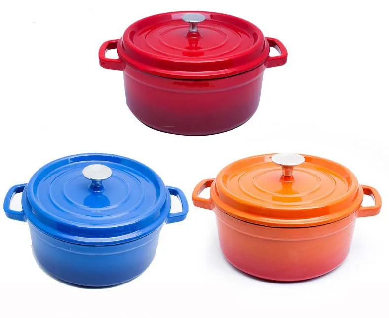 

Эмалированная чугунная Кастрюля 24 см