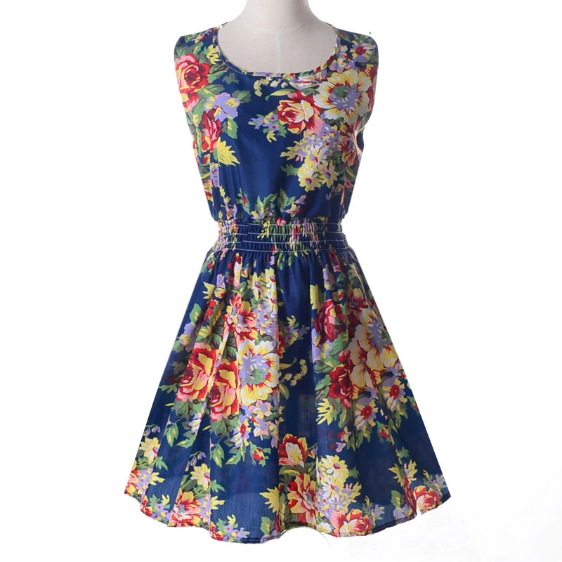 Новинка 2019 женские платья в стиле бохо с цветочным принтом женское платье-футляр