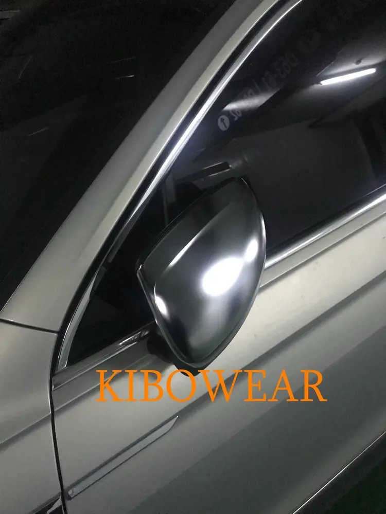 Kibowear боковое зеркало крышки для VW Tiguan Allspace L MK2 матовый хром Замена