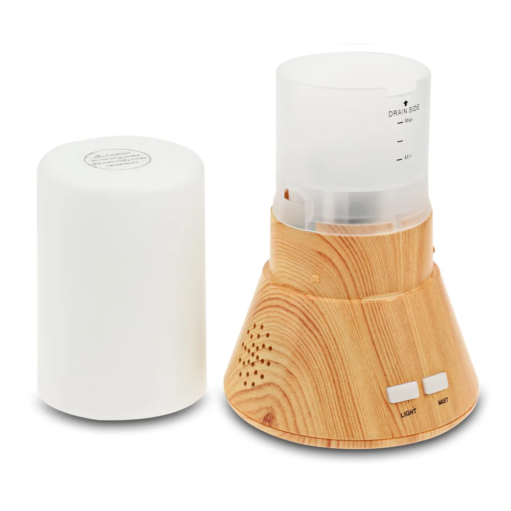 125 ML Aromatherapy Essential Oil Diffuser Ultra-Quiet Air Purifier Portable USB Bluetooth LED Exquisite Decoration Night Light | Лампы и