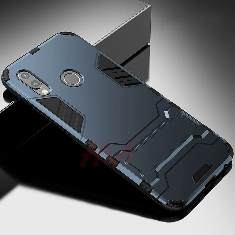 Синий Противоударный защитный чехол для телефона P9 P10 P20 Lite Plus матовая Защитная крышка для huawei P20 mate 20 Lite Pro Чехол huawei P Smart - Цвет: Синий